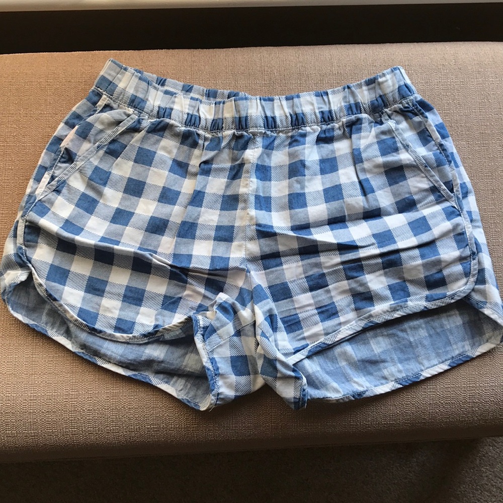 Madewell Checkered shorts